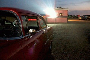 Kanopolis KS drive-in projector