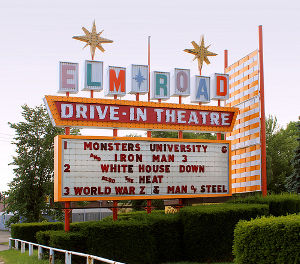 Elm Road Triple Drive-In Theatre